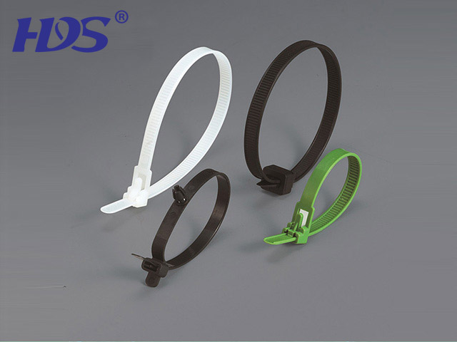 Movable nylon cable ties
